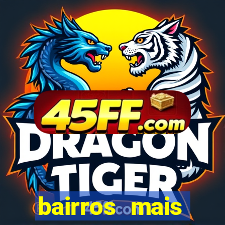 bairros mais perigosos de bh